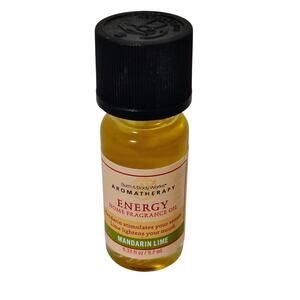 Bath & Body Works Mandarin Lime Energy Home Fragrance Oil 0.33 oz Aromatherapy